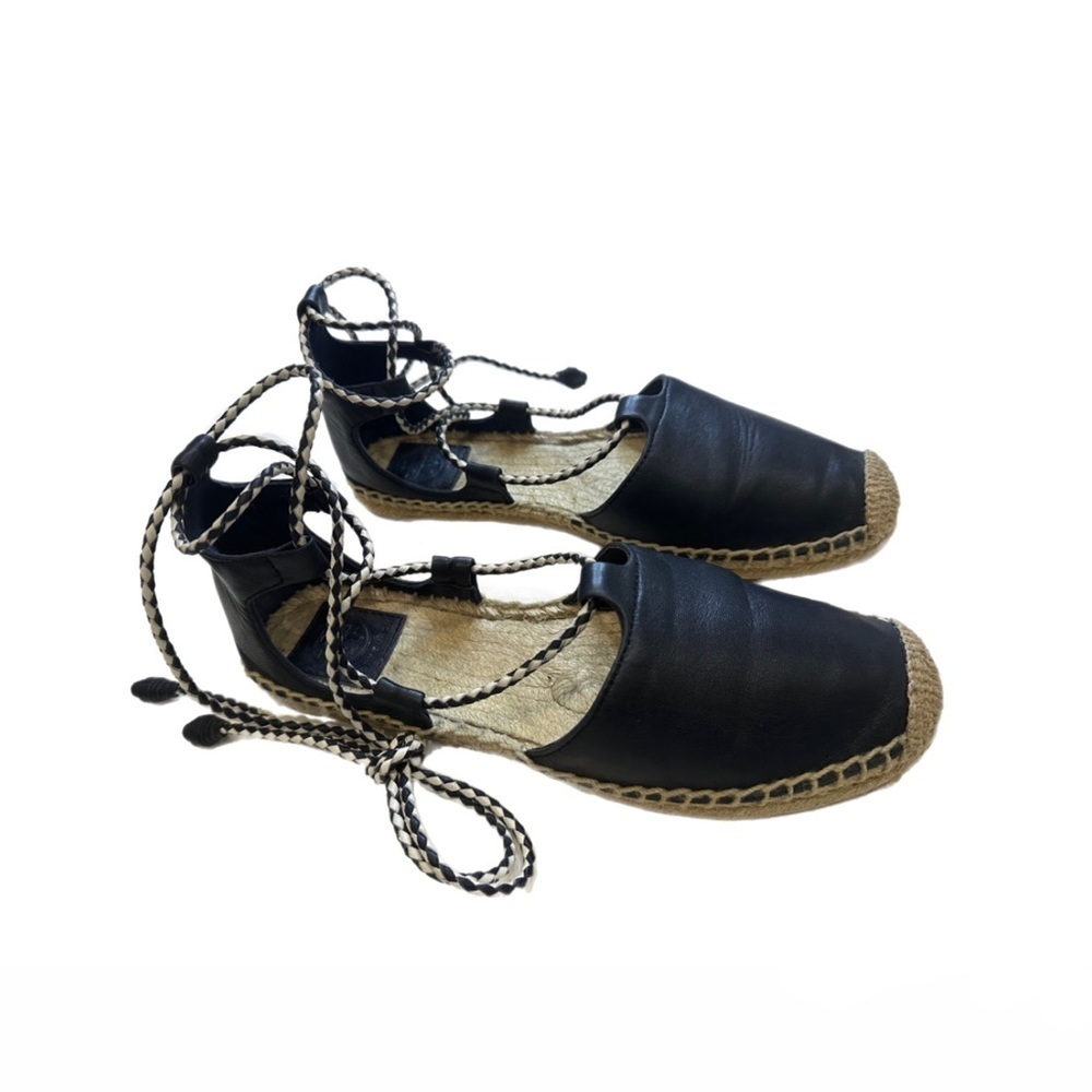 TORY BURCH Positano Lace-Up Espadrille Flats
Shoes Size 7.5